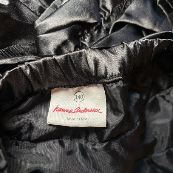 Hanna Andersson Black Layered Tulle‎ Skirt Size 140/10 Fancy Dress Up - Picture 5 of 6